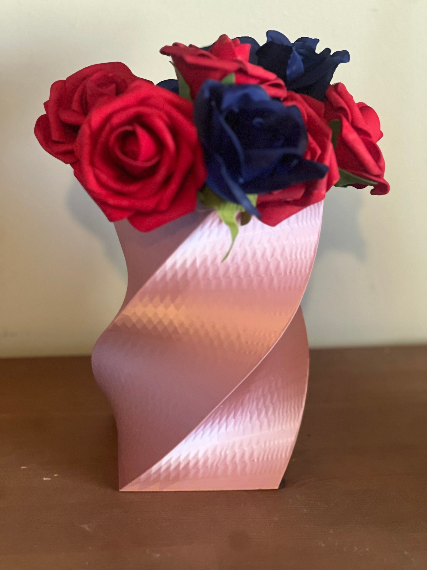 Twisted Boxed Vase